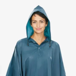 Poncho Impermeable De Montaña Y Trekking Máx. 10 Litros Adulto Forclaz 50 -Deporte Total Shop poncho impermeable de montaa y trekking max 10 litros adulto forclaz 50 3