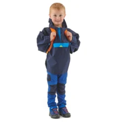 Poncho Impermeable De Montaña Y Trekking Niños 2-6 Años Quechua MH100 Azul -Deporte Total Shop poncho impermeable de montaa y trekking nios 2 6 aos quechua mh100 azul 1
