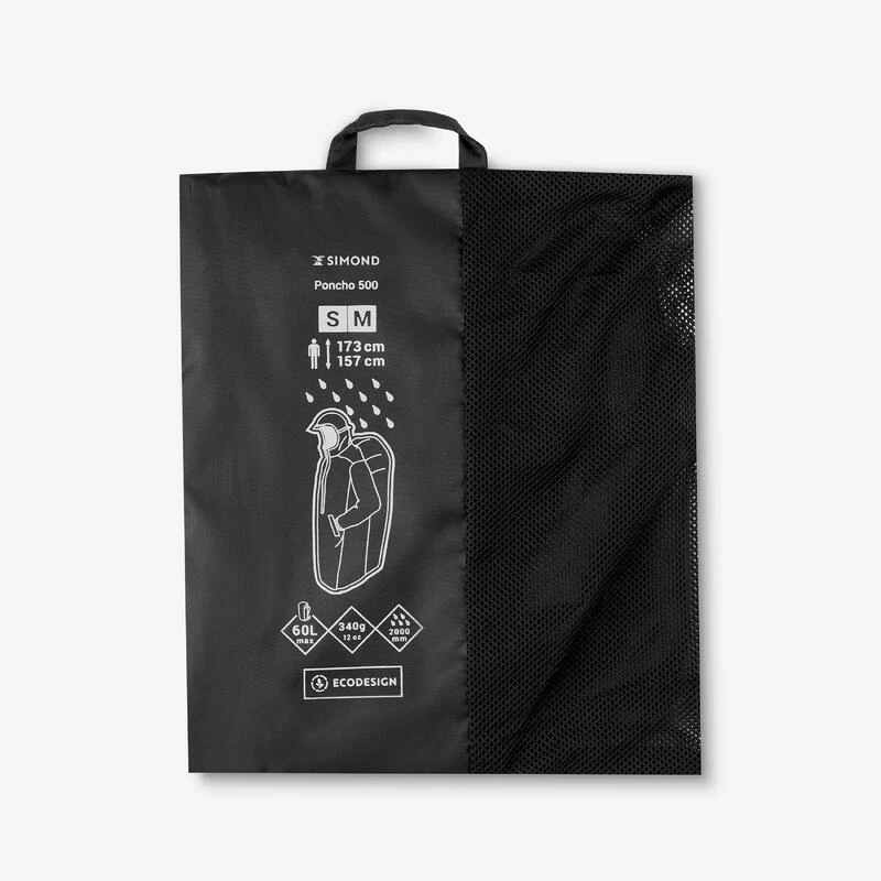 Poncho Impermeable De Senderismo MT500 60L 5 Poncho Impermeable De Senderismo MT500 60L - Imagen 5