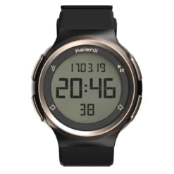 Kalenji PRODUCTO REACONDICIONADO: RELOJ CRONÓMETRO DE RUNNING HOMBRE W900 NEGRO Y COBRE