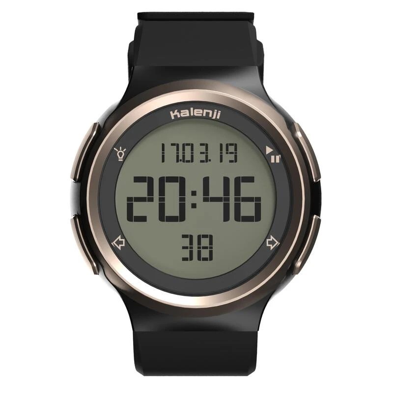 Kalenji PRODUCTO REACONDICIONADO: RELOJ CRONÓMETRO DE RUNNING HOMBRE W900 NEGRO Y COBRE 1 Kalenji PRODUCTO REACONDICIONADO: RELOJ CRONÓMETRO DE RUNNING HOMBRE W900 NEGRO Y COBRE