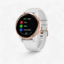 Reloj GPS Conectado Garmin Vívoactive 4S Blanco Dorado