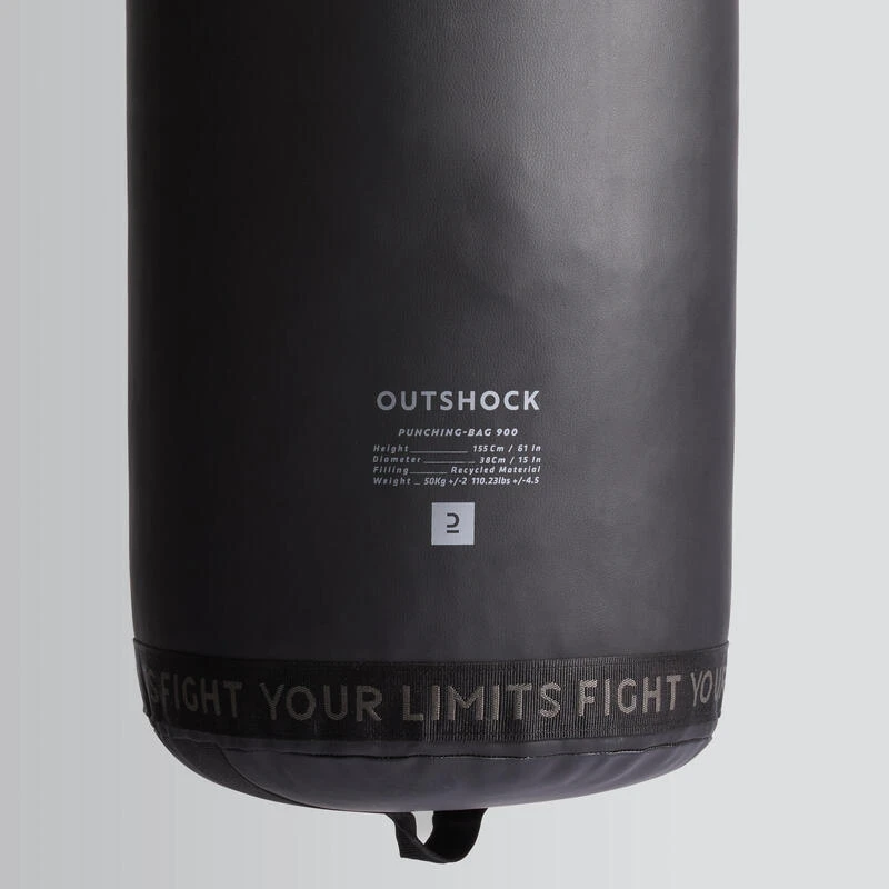 Saco De Boxeo Kick Boxing Pesado Outshock 900 Negro 3 Saco De Boxeo Kick Boxing Pesado Outshock 900 Negro - Imagen 3