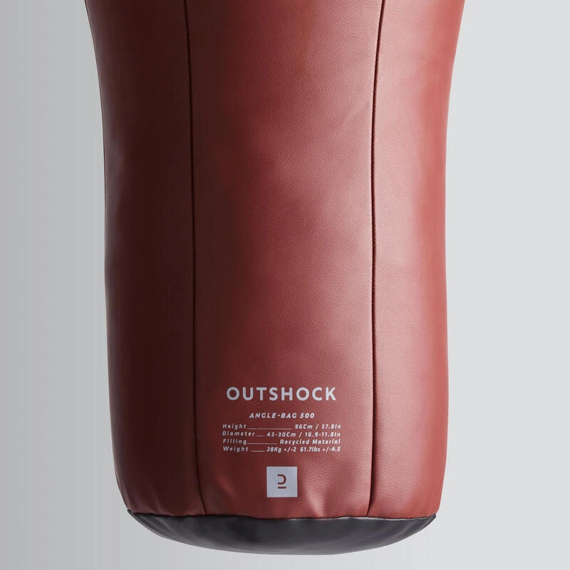 Saco De Boxeo Outshock 500 ángulo Burdeos 3 Saco De Boxeo Outshock 500 ángulo Burdeos - Imagen 3