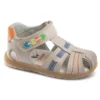 Sandalias De Marcha Deportiva De Piel De Bebé Niño PABLOSKY En Beige