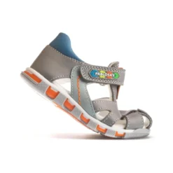 Sandalias De Marcha Deportiva De Piel De Bebé Niño PABLOSKY En Gris -Deporte Total Shop sandalias de marcha deportiva de piel de bebe nio pablosky en gris 4