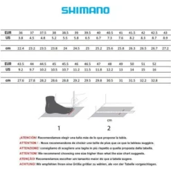 Shimano Zapatillas Sh-xc502 Negro -Deporte Total Shop shimano zapatillas sh xc502 negro 4