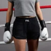 Short De Boxeo Mujer Outshock 100 Negro