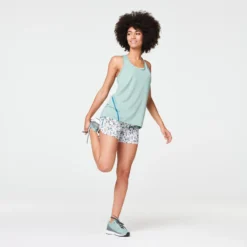 Short Pantalón Corto Running Kalenji Run Dry Verde -Deporte Total Shop short pantalon corto running kalenji run dry verde 2