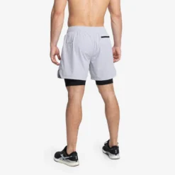 Shorts Con Malla Compresión 2 En 1 Hombre Premium 0.1 - XL - Gris Perla 7 Shorts Con Malla Compresión 2 En 1 Hombre Premium 0.1 - XL - Gris Perla -Deporte Total Shop shorts con malla compresion 2 en 1 hombre premium 01 xl gris perla 2