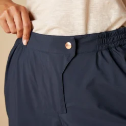 BTWIN SOBREPANTALÓN LLUVIA CICLISMO URBANO 900 AZUL MUJER -Deporte Total Shop sobrepantalon lluvia ciclismo urbano 900 azul mujer 4