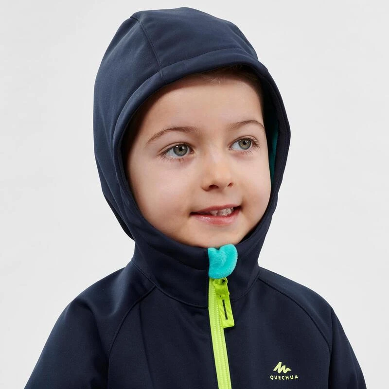 Quechua Softshell De Montaña Y Trekking NIños 2-6 Años Quecha MH550 Azul 4 Quechua Softshell De Montaña Y Trekking NIños 2-6 Años Quecha MH550 Azul - Imagen 4