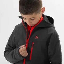 Quechua Softshell De Montaña Y Trekking NIños 7-15 Años Quehcua MH550 Gris -Deporte Total Shop softshell de montaa y trekking nios 7 15 aos quehcua mh550 gris 4