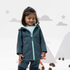Softshell Montaña Y Trekking Niños 2-6 Años Quechua MH550 Rosa -Deporte Total Shop softshell montaa y trekking nios 2 6 aos quechua mh550 verde