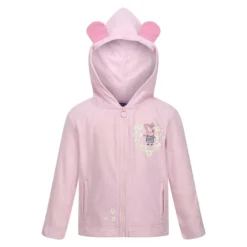 Regatta Sudadera Con Cremallera De Peppa Pig Floral De Polar Para Niños/Niñas Neblina