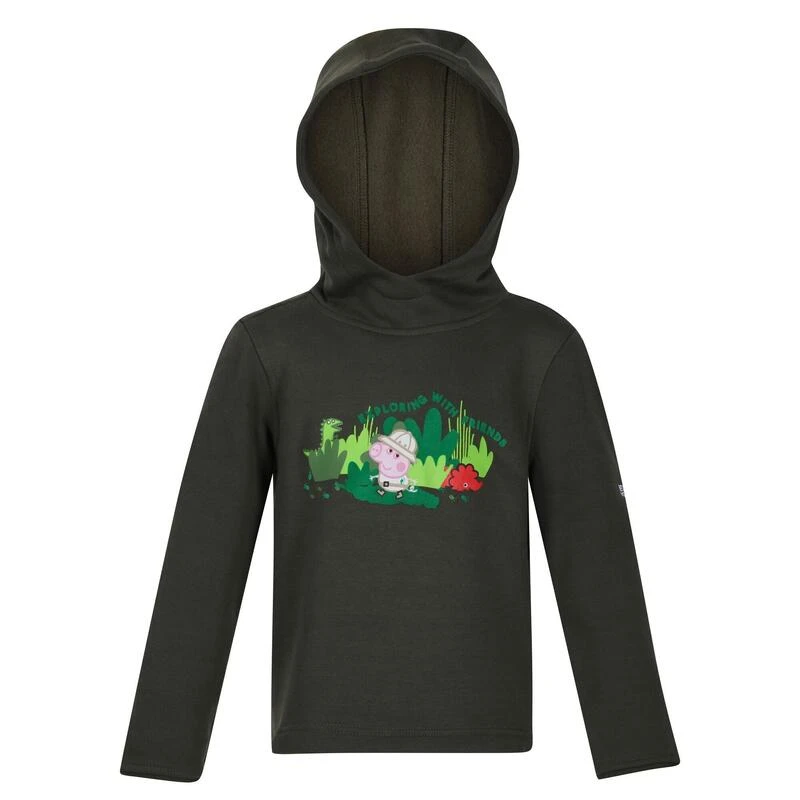 Regatta Sudadera De Peppa Pig Selva Para Niños/Niñas Caqui Oscuro 1 Regatta Sudadera De Peppa Pig Selva Para Niños/Niñas Caqui Oscuro