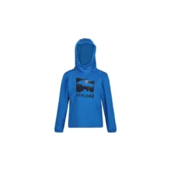Regatta Sudadera Highton Impresa Para Niños/Niñas Azul Sky Diver