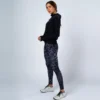 Sudadera Hoodie Running De Poliéster Reciclado Para Mujer TRR Negra