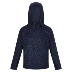 Regatta Sudadera Kalina Estampado De Cebra De Polar Para Niños/Niñas Marino