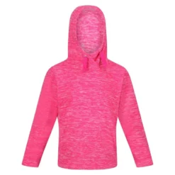 Regatta Sudadera Kalina Jaspeada De Polar Niñas Rosa Fusión