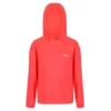 Regatta Sudadera Polar Eugina Con Capucha Para Niños Niñas Coral Fuego