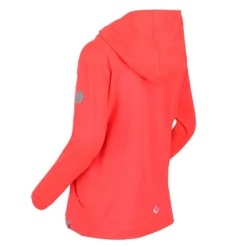 Regatta Sudadera Polar Eugina Con Capucha Para Niños Niñas Coral Fuego -Deporte Total Shop sudadera polar eugina con capucha para nios nias coral fuego 3