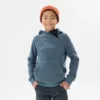 Quechua Sudadera Polar Senderismo Gris Oscuro - Niños 7-15 Años