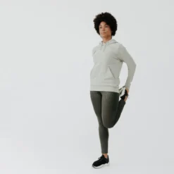 Kalenji Sudadera Running Con Capucha Cálida Mujer Hood 500 Gris -Deporte Total Shop sudadera running con capucha calida mujer hood 500 gris 2