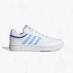 Zapatilla Hoops 3.0 Adidas Mujer Blanco