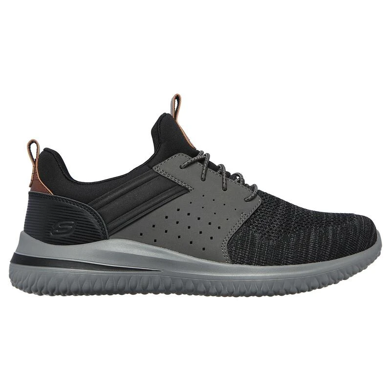 Zapatillas Caminar Hombre SKECHERS Delson 3.0-Cicada Negro 1 Zapatillas Caminar Hombre SKECHERS Delson 3.0-Cicada Negro