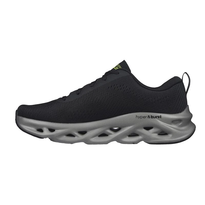 Zapatillas Caminar Hombre SKECHERS Go Run Swirl Tech Negro 5 Zapatillas Caminar Hombre SKECHERS Go Run Swirl Tech Negro - Imagen 5