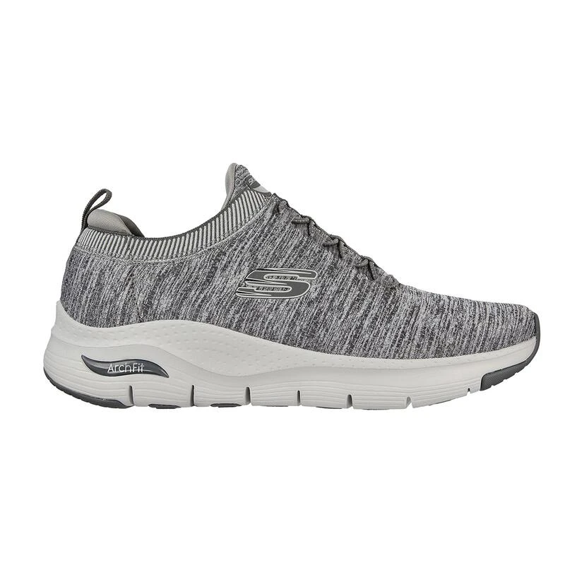 Zapatillas Caminar Hombre SKECHERS Waveport Gris 1 Zapatillas Caminar Hombre SKECHERS Waveport Gris