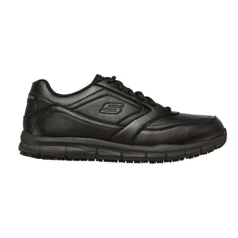 Zapatillas Caminar Hombre SKECHERS Work Relaxe Fit Nampa Sr Negro 1 Zapatillas Caminar Hombre SKECHERS Work Relaxe Fit Nampa Sr Negro
