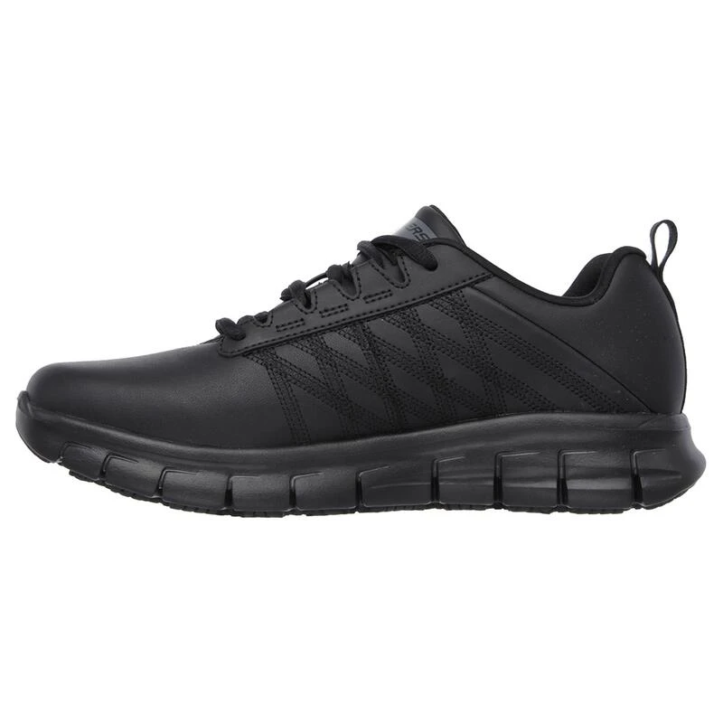 Zapatillas Caminar Mujer SKECHERS Work Relaxed Fit Sure Track Negro 5 Zapatillas Caminar Mujer SKECHERS Work Relaxed Fit Sure Track Negro - Imagen 5
