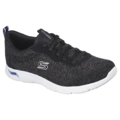 Zapatillas Caminar Unisex Skechers Arch Fit Refine Negro -Deporte Total Shop zapatillas caminar unisex skechers arch fit refine negro 6
