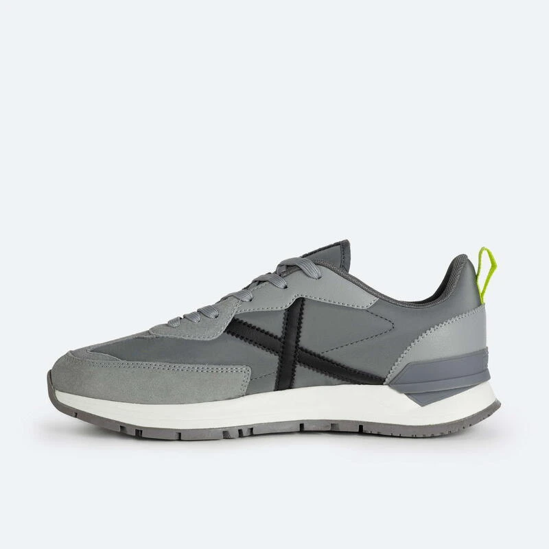 Zapatillas Casual MUNICH Versatile Hombre Gris 2 Zapatillas Casual MUNICH Versatile Hombre Gris - Imagen 2