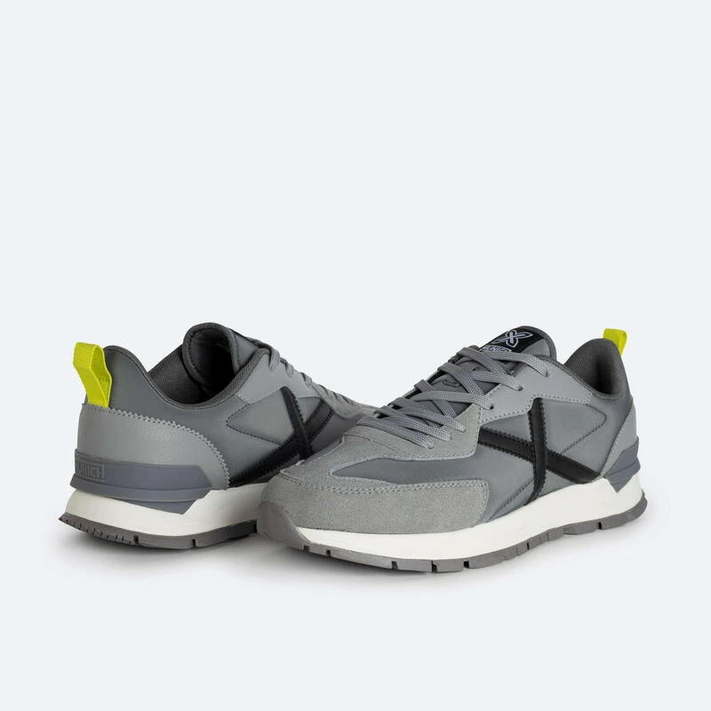 Zapatillas Casual MUNICH Versatile Hombre Gris 5 Zapatillas Casual MUNICH Versatile Hombre Gris - Imagen 5