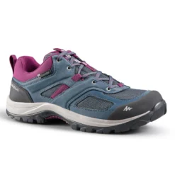 Zapatillas De Montaña Y Trekking Impermeables Mujer Quechua MH100 Gris -Deporte Total Shop zapatillas de montaa y trekking impermeables mujer quechua mh100 azul