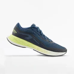 ZAPATILLAS DE RUNNING MUJER KIPRUN KD500 AZUL AMARILLO