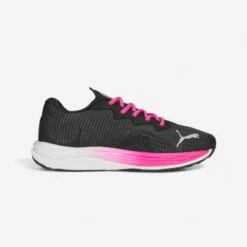 Puma Zapatillas De Running Mujer - Velocity Nitro 2 Fade Negro Y Rosa