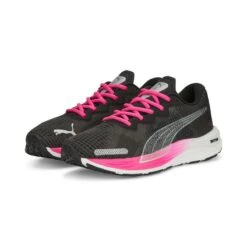 Puma Zapatillas De Running Mujer - Velocity Nitro 2 Fade Negro Y Rosa -Deporte Total Shop zapatillas de running mujer velocity nitro 2 fade negro y rosa 4