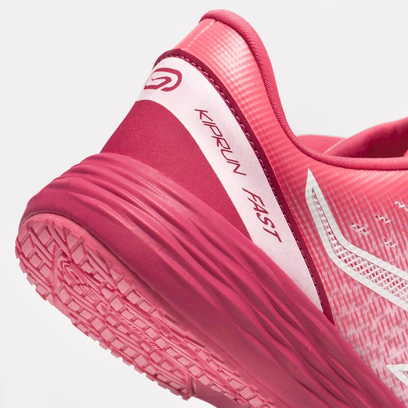 Zapatillas Running Y Atletismo Niños AT 500 Kiprun Fast Rosa Blanco 5 Zapatillas Running Y Atletismo Niños AT 500 Kiprun Fast Rosa Blanco - Imagen 5